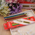 new product wooden pencil Office and school pencils Color box packaging Teenagers hb pencil Using lead-free poison